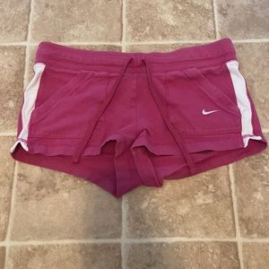 Y2k Pink Nike shorts